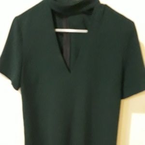 Zara elegant green dress